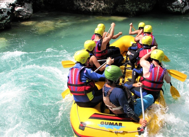 Picture 5 for Activity Slovenia: Half-Day Rafting Tour on Soča River