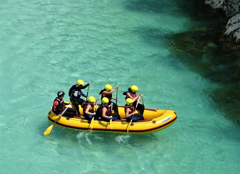 Picture 3 for Activity Slovenia: Half-Day Rafting Tour on Soča River with Photos