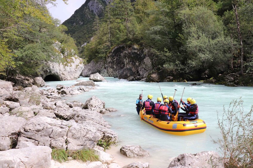 Picture 12 for Activity Slovenia: Half-Day Rafting Tour on Soča River with Photos