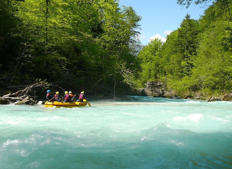 Picture 9 for Activity Slovenia: Half-Day Rafting Tour on Soča River