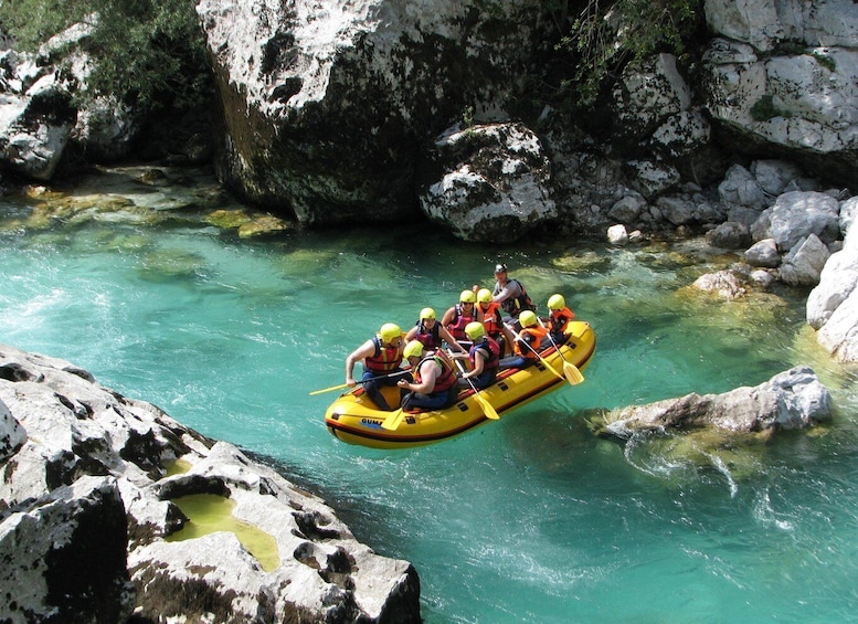 Picture 7 for Activity Slovenia: Half-Day Rafting Tour on Soča River with Photos