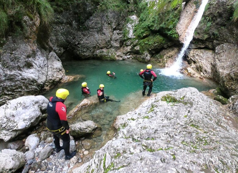 Picture 4 for Activity From Bovec: Half-Day Canyoning Tour in Soča Valley