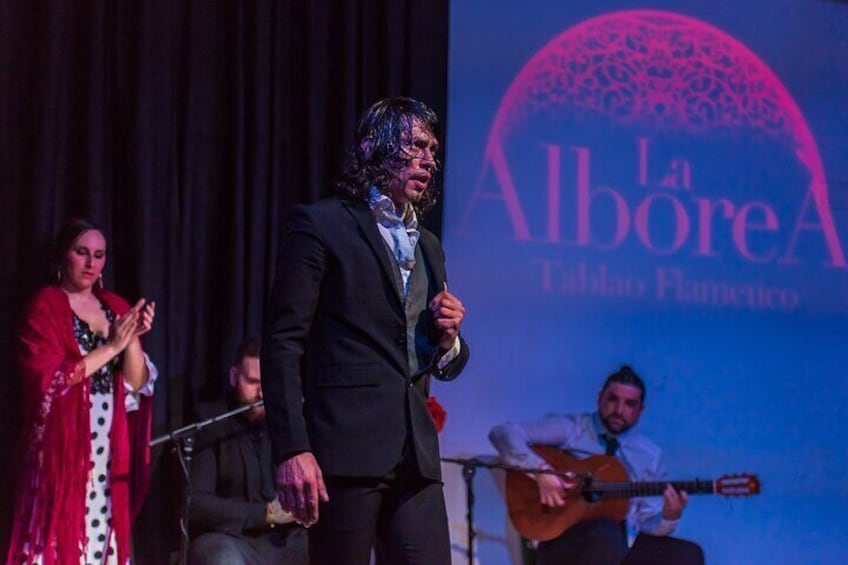 Luis de Luis in Tablao La Alboreá