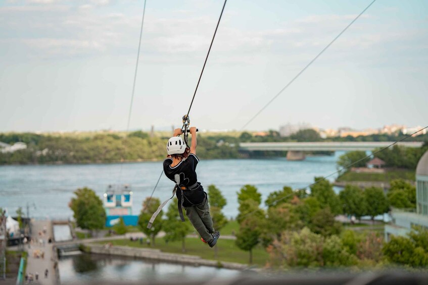 Picture 3 for Activity Montreal Old Port: Urban Zipline Ticket