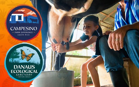 Ecological Park Danaus with Campesino Farm Tour Experience
