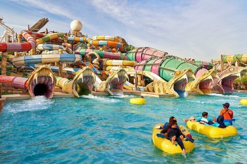 Admission to Yas Water World in Abu Dhabi with Meal 