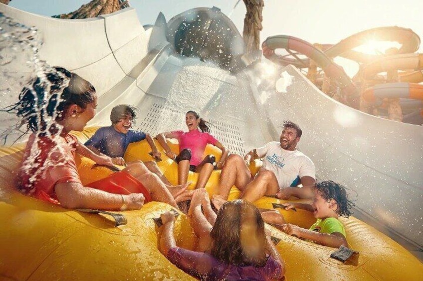 Admission to Yas Water World in Abu Dhabi with Meal 