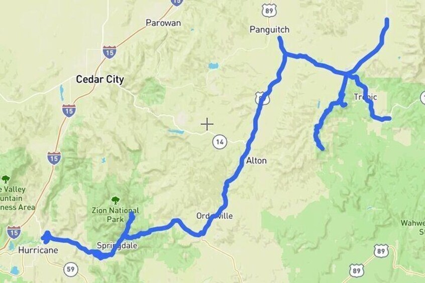 Zion & Bryce Canyon: Audio Driving Tour