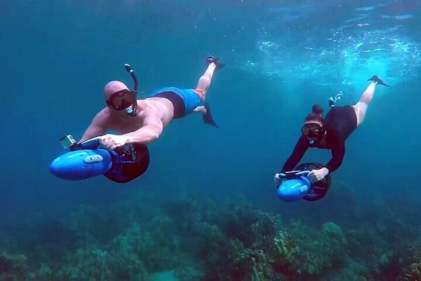 Snorkeling with Sea Scooters and Sea Adventure