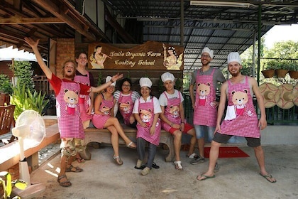 Halvdagskurs i thailändsk matlagning på Farm (Chiang Mai)