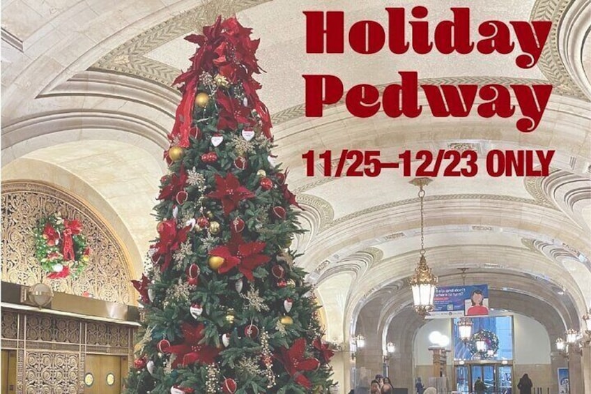 Walking Tour: Holiday Pedway Tour - Limited Time!