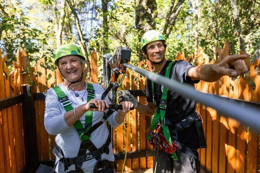 Okere Falls Zipline Experience