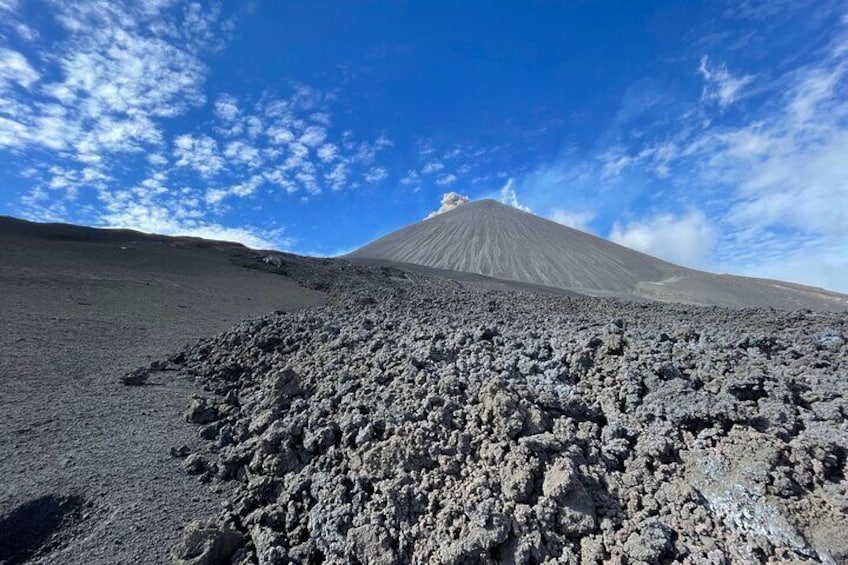 The Southeast Crater seen from its southern base