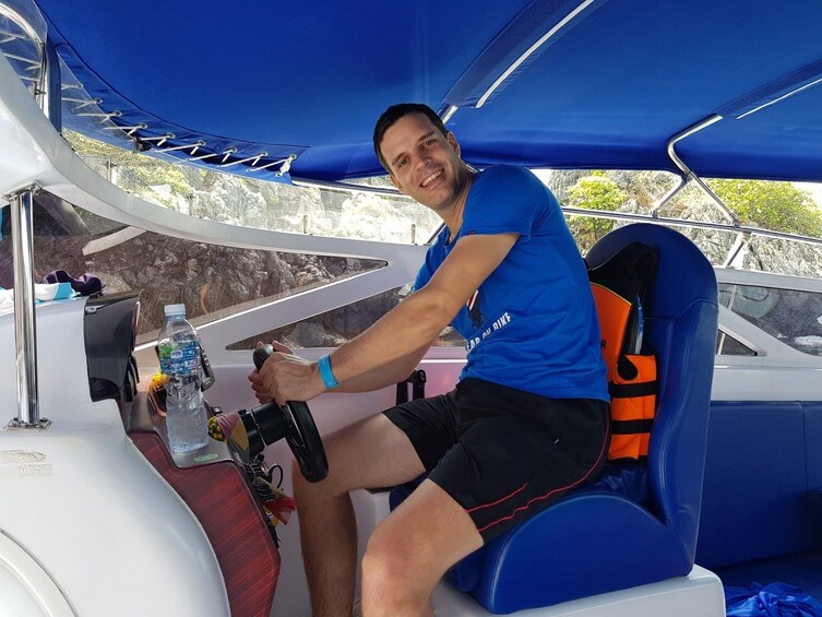 Private 4 Island Speed Boat Tour by Sea Eagle from Krabi
