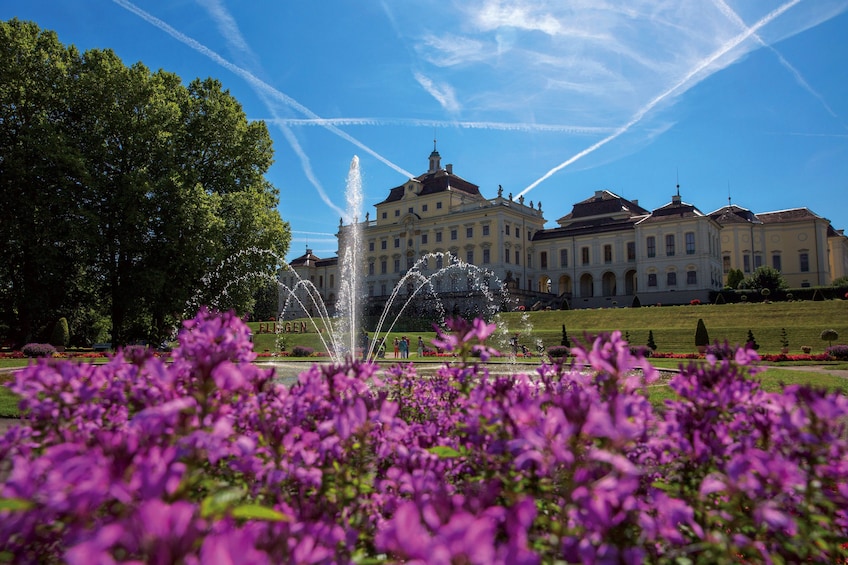 Day view of Ludwigsburg Palace in Germany