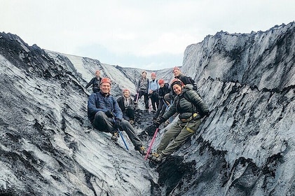 Gletsjerwandeling bij Sólheimajökull Gedeelde ervaring