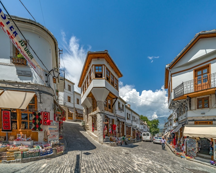 Gjirokaster walking Tour The Old Baazar, Cfake, Dunavat, Ali Pasha Bridge
