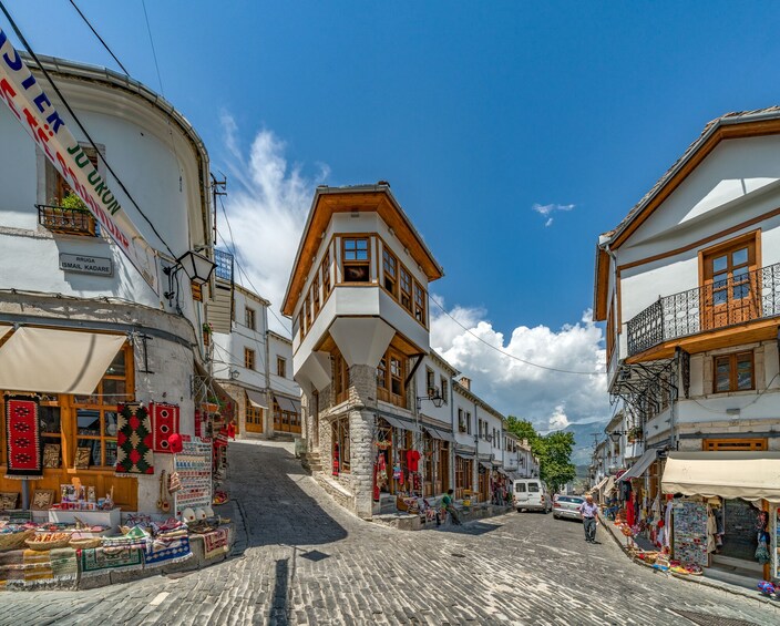 Gjirokaster walking Tour The Old Baazar, Cfake, Dunavat, Ali Pasha Bridge
