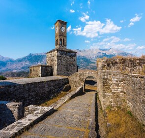 Gjirokaster walking Tour The Old Baazar, Cfake, Dunavat, Ali Pasha Bridge