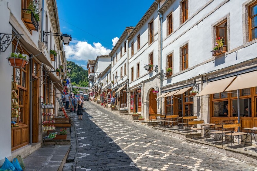 Gjirokaster walking Tour The Old Baazar, Cfake, Dunavat, Ali Pasha Bridge