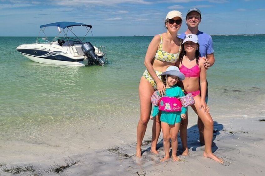 A perfect boat for a family boat day!