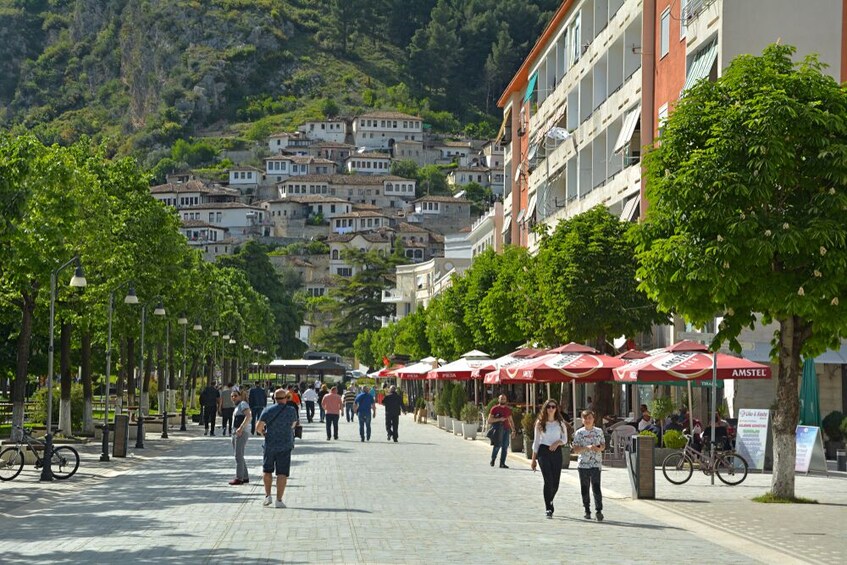 Berat walking tour - trekking in Gorica hill