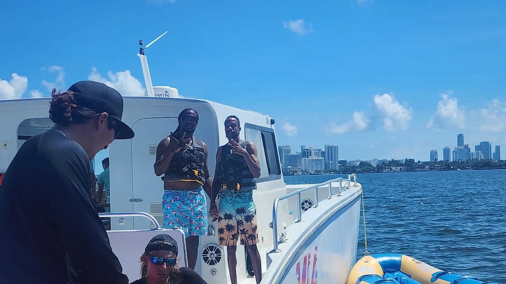 Ultimate Water Experience : Boat Tour with Jetskis, Tubing, and Open Bar