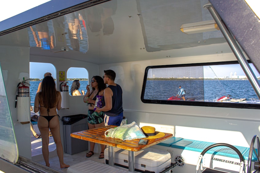 Catamaran Cruise with Jetskis, water activities in Miamis