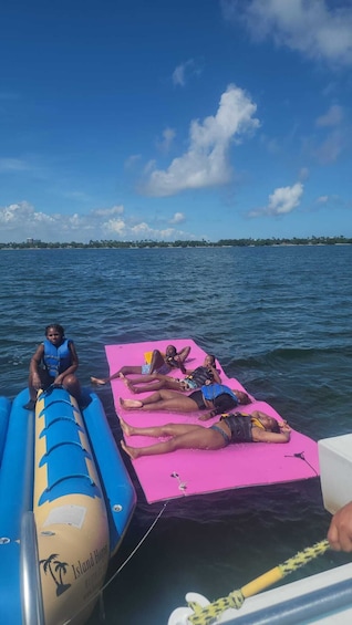 Ultimate Water Experience : Boat Tour with Jetskis, Tubing, and Open Bar