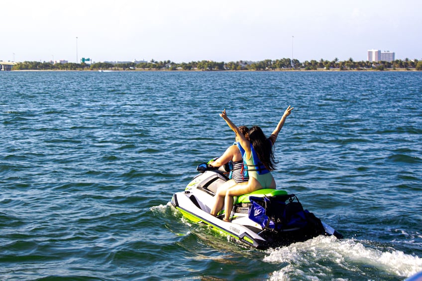 Catamaran Cruise with Jetskis, water activities in Miamis