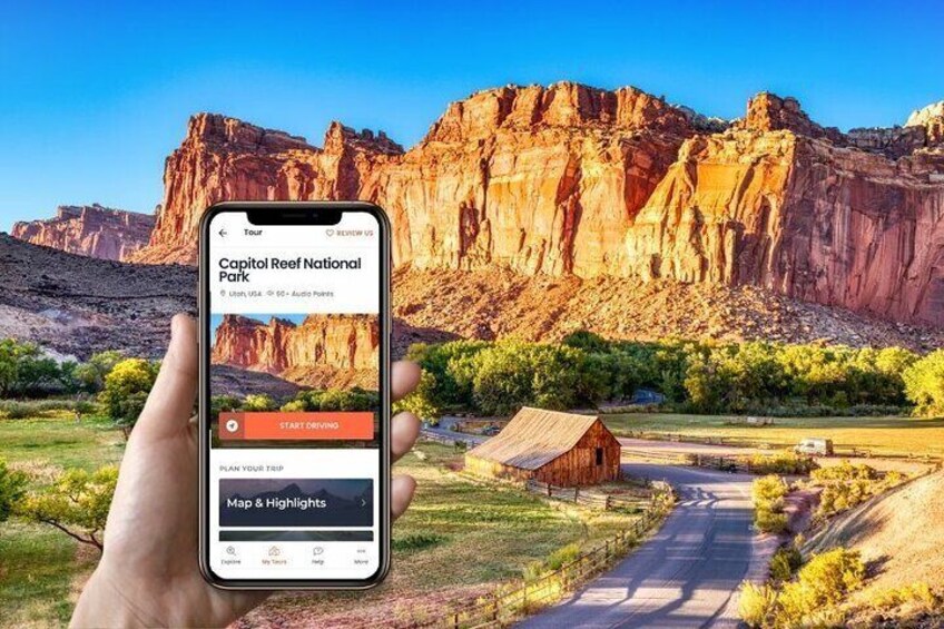 Audio Driving Tour in Capitol Reef