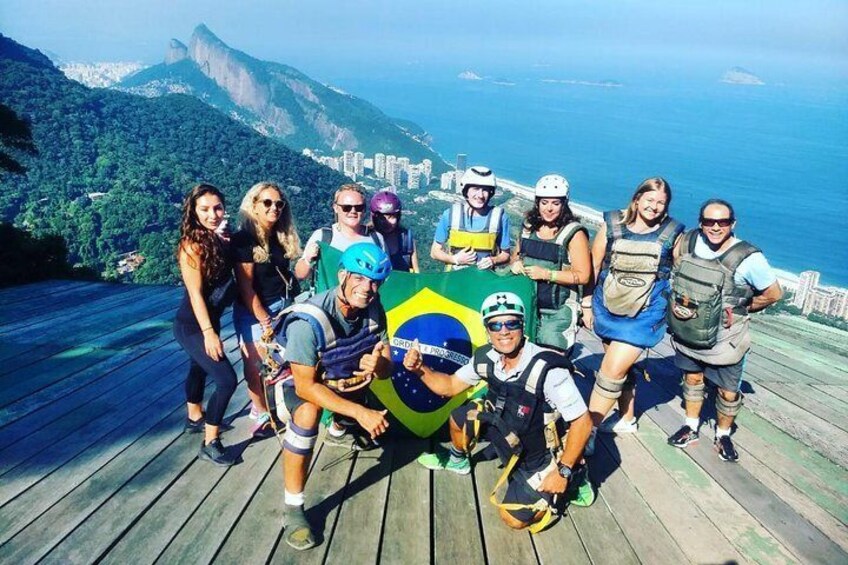 Tandem Hang Gliding Flight at Pedra Bonita - Rio de Janeiro by Rio Eco Trip