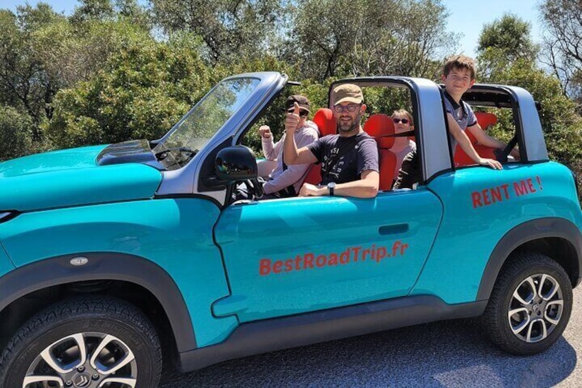Choose the color of your convertible.