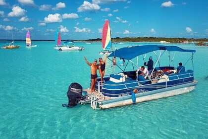 BACALAR Lagune BOOTSTOUR von Costa Maya mit Mittagessen