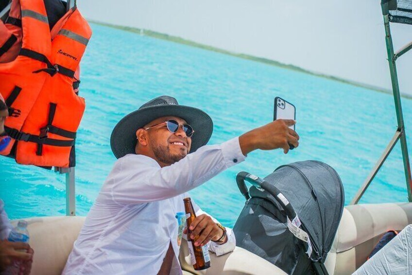 BACALAR Lagoon BOAT TOUR from Costa Maya with Lunch