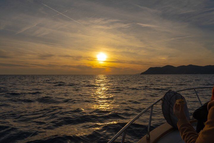 Sunset Boat Tour and Cinque Terre Aperitif from Monterosso