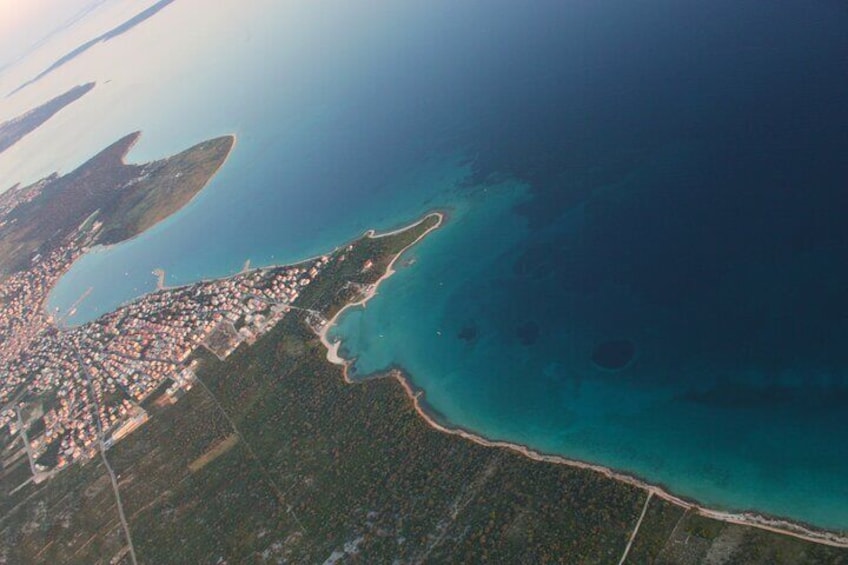 Panoramic Flight over the city of Rijeka