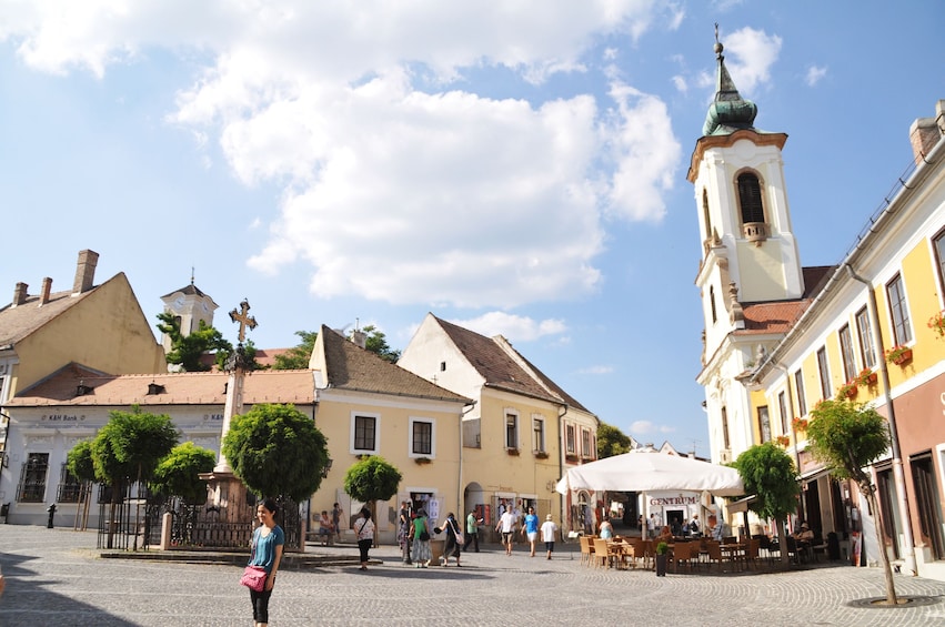 Main Square in Szentendre, Hungary