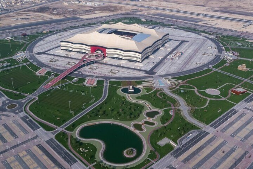 Al Byatt Stadium at Al Khor (North Side of the country) 