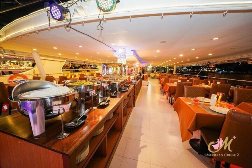 Bangkok Meridian Dinner Cruise from ICONSIAM