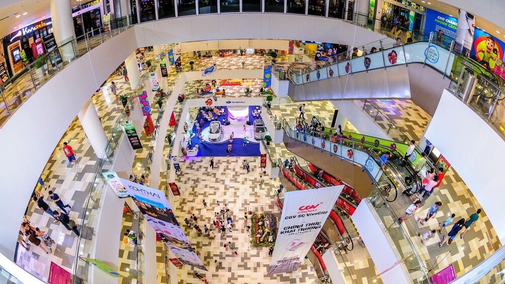 Inside SC VivoCity Shopping mall in Ho Chi Minh City, Vietnam


