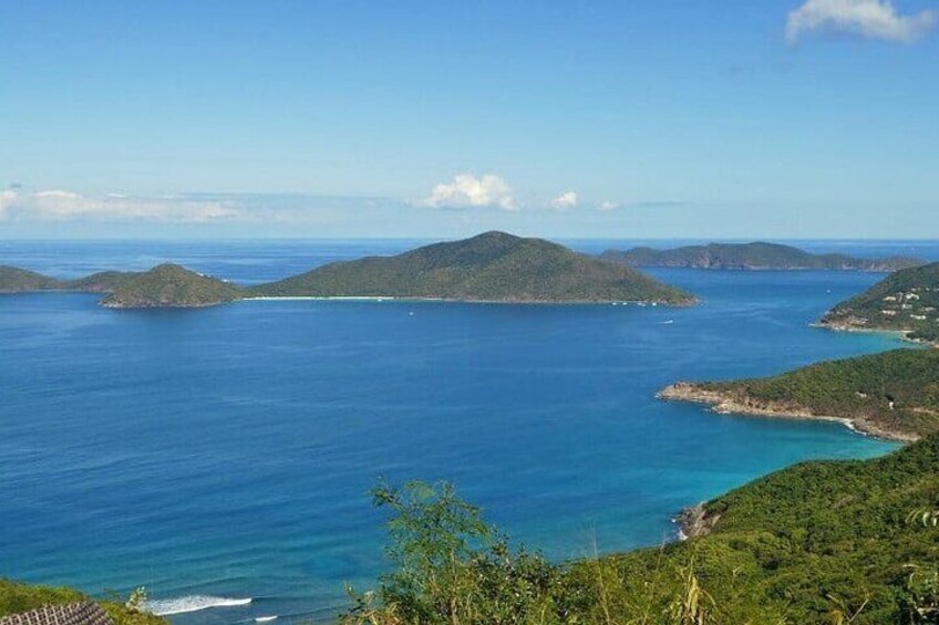 Aerial view of neighboring Islands