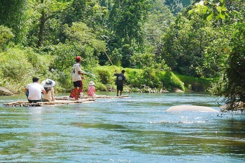 Half Day Khao Sok River Tour By Bamboo Raft From Khao Lak