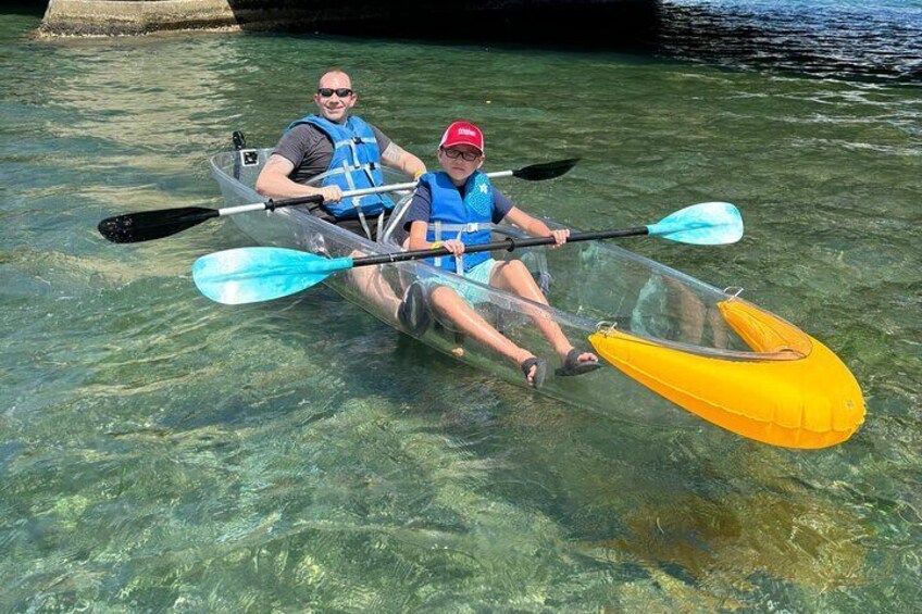 Clear LED Kayaking in Condado Lagoon