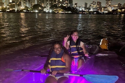 Clear LED Kayaking in Condado Lagoon