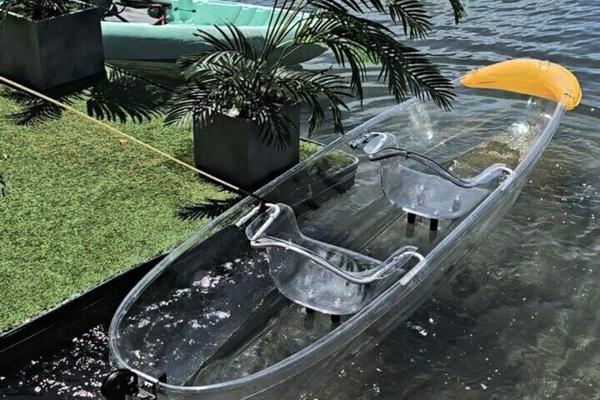 Clear LED Kayaking in Condado Lagoon