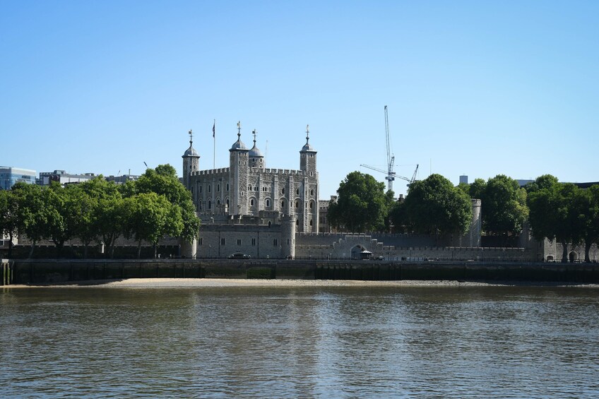 River view in London 