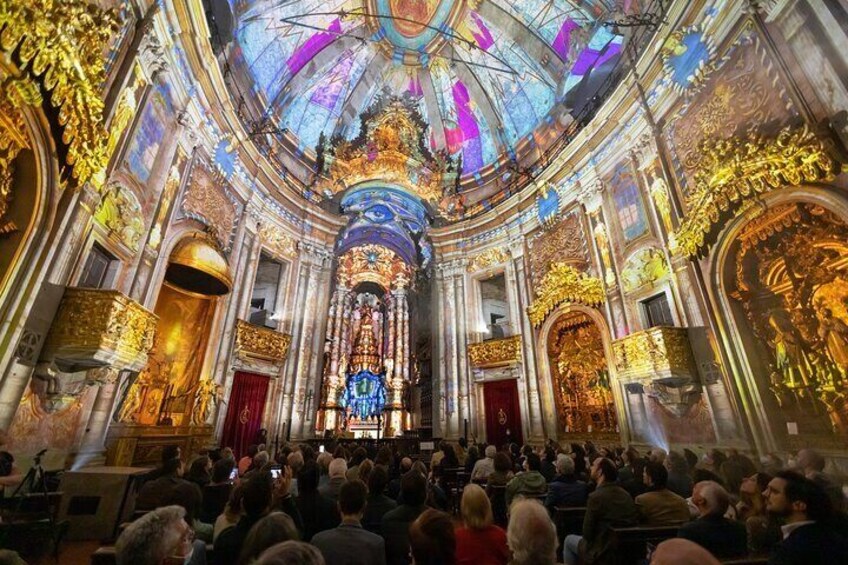 Spiritus: Videomapping Immersive Show at Clerigos Church