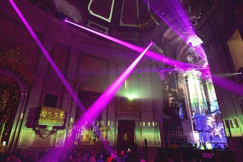 Spiritus: Videomapping Immersive Show at Clerigos Church
