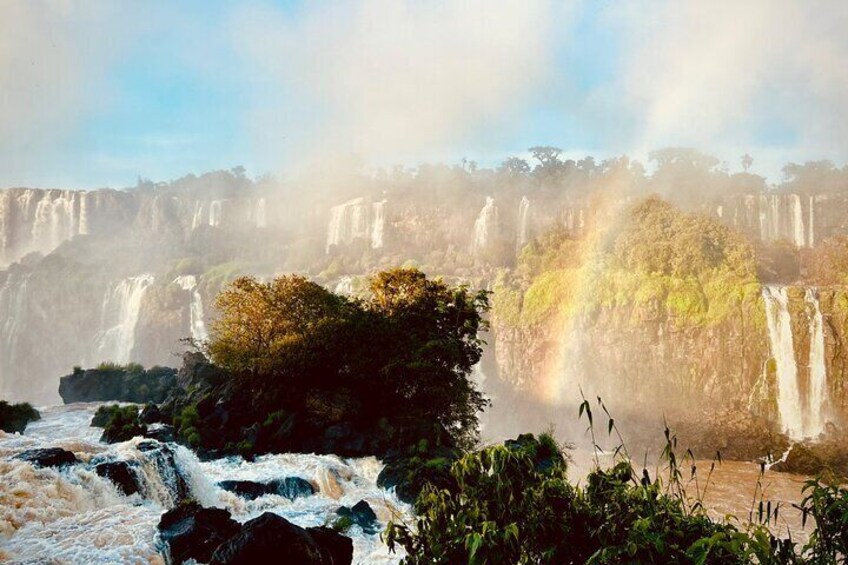 Private Transfer Iguaçu Waterfalls + Ticket + Helicopter Flight